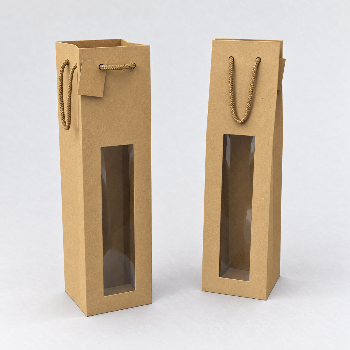Sacs kraft pour bouteilles de vin (75 cl.)
