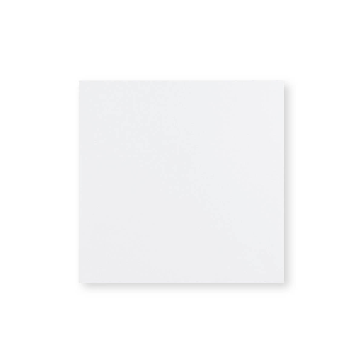 Enveloppe blanche - Rabat Pointu 110x110 mm