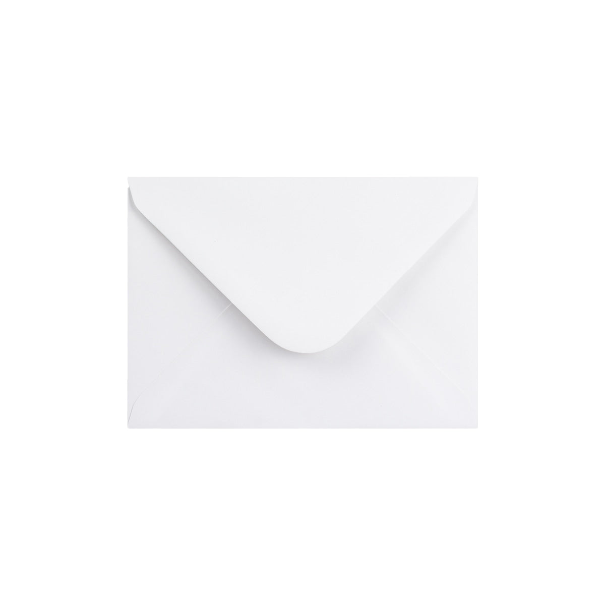 Enveloppe blanche - Rabat Pointu 121x171 mm