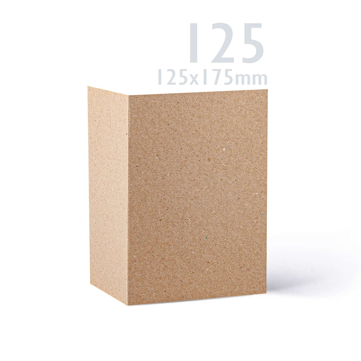 Cartes et enveloppes kraft - lot