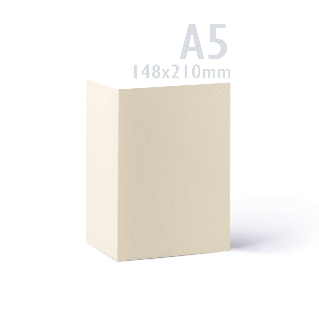 Cartes et enveloppes à texture martelée – lot