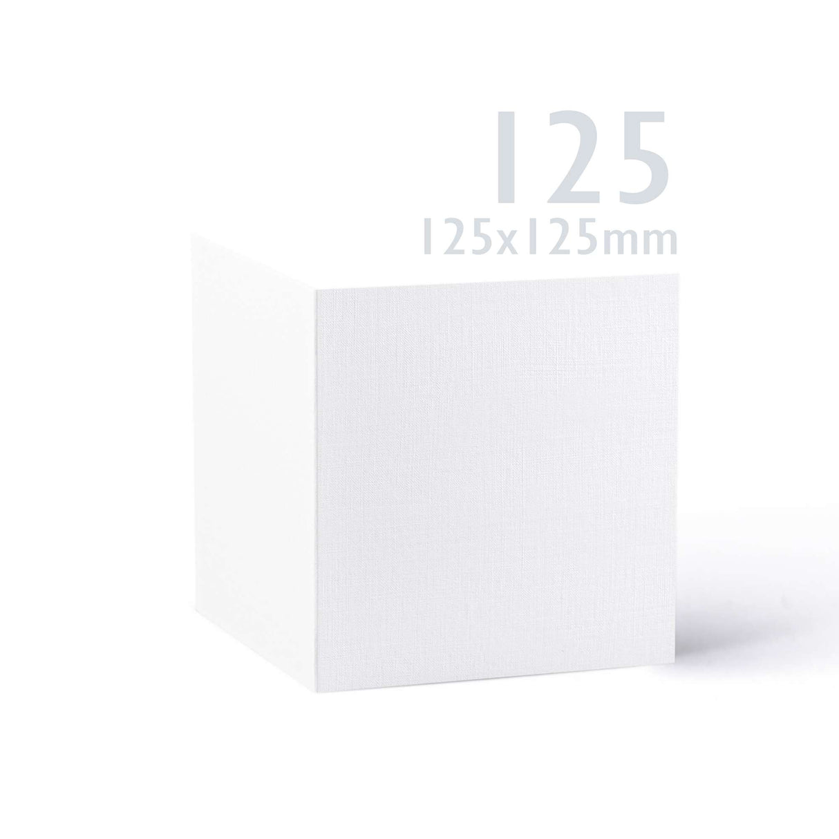 Cartes et enveloppes à texture lin – lot