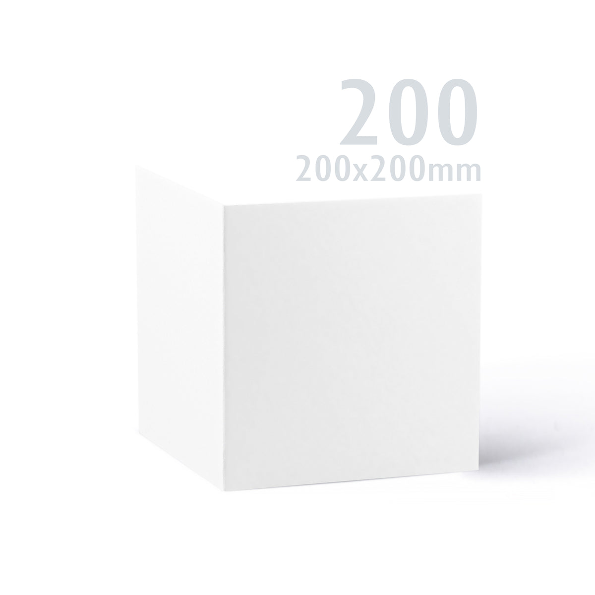 Cartes 300 g/m² et enveloppes blanches 100g/m² à texture lisse – lot