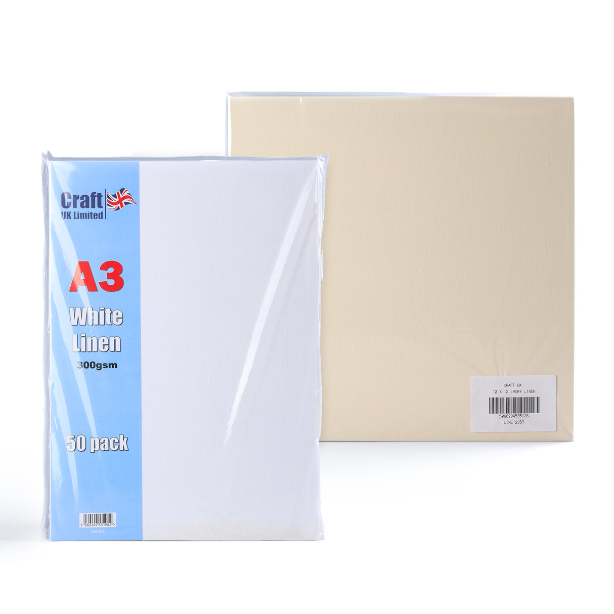 Carte Lin 300 g/m² lot