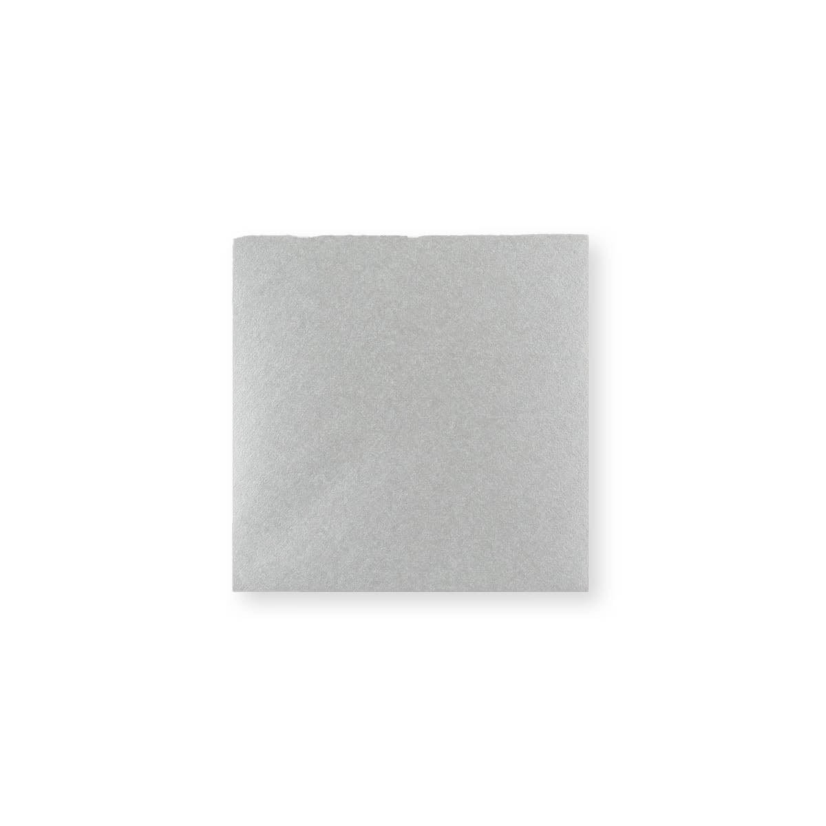 Enveloppe argent métalisée 116x116 mm