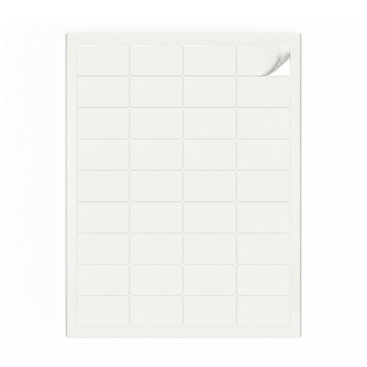 Lots d'étiquettes blanches XS - 100 feuilles
