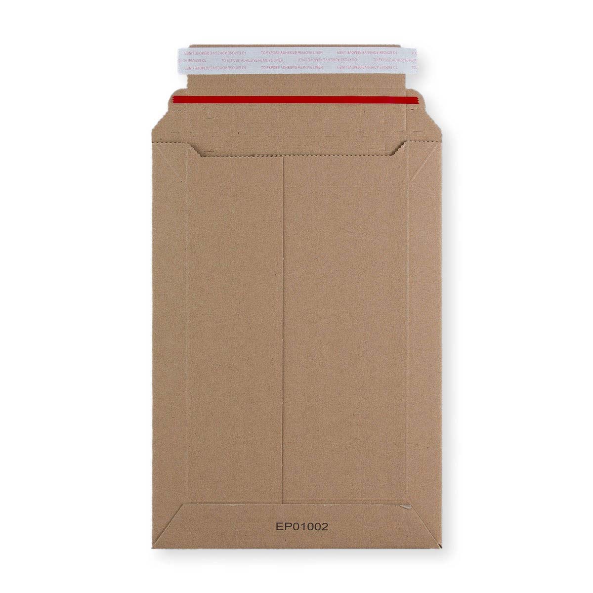 Pochette en carton manille cannelure F 270x185 mm