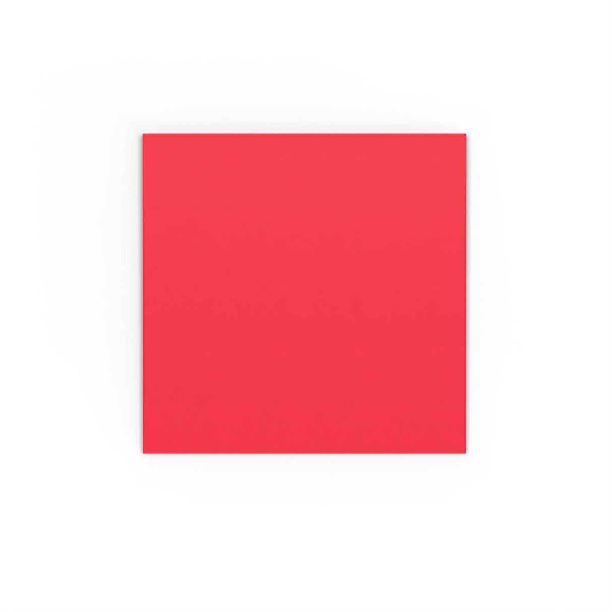 Enveloppe rouge éclatante 130x130 mm