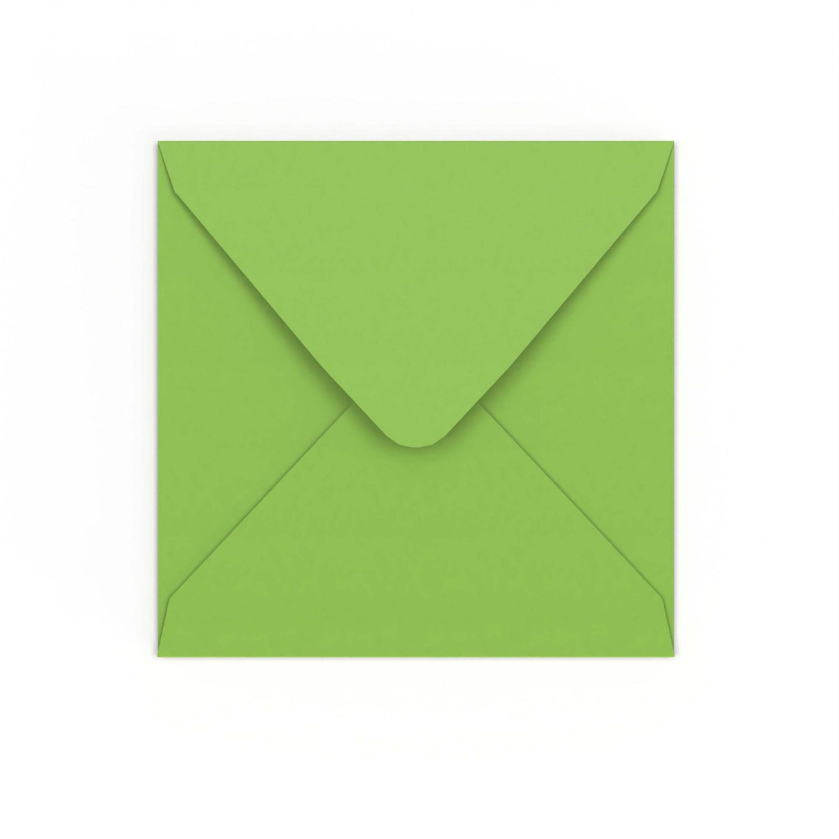 Enveloppe verte vive 155x155 mm