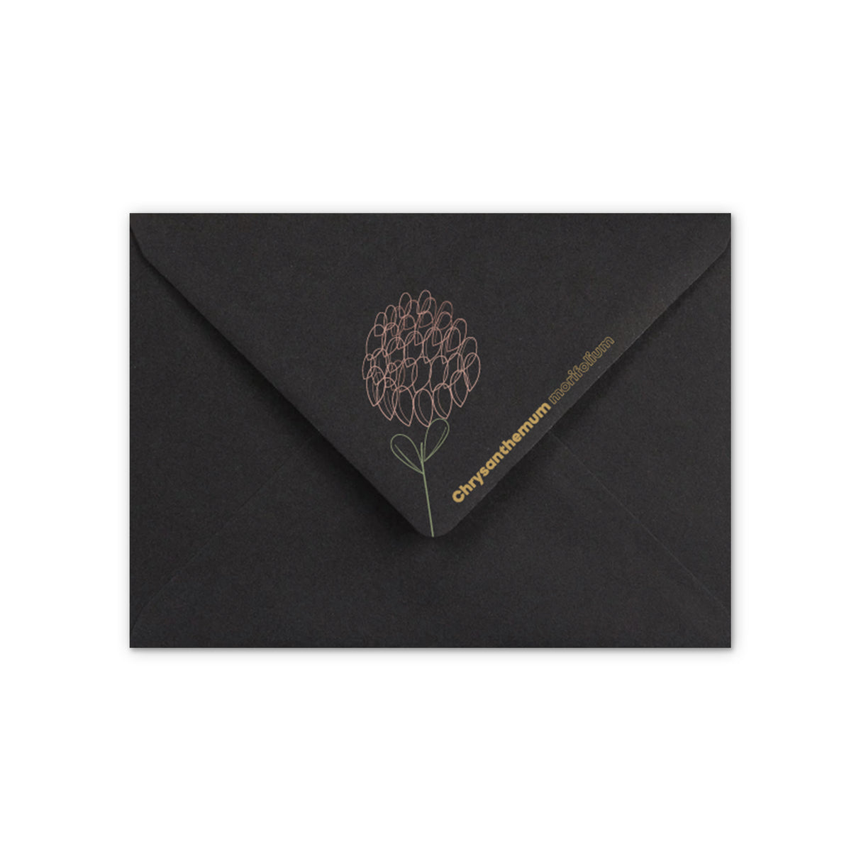 Enveloppe Motif Chrysanthème