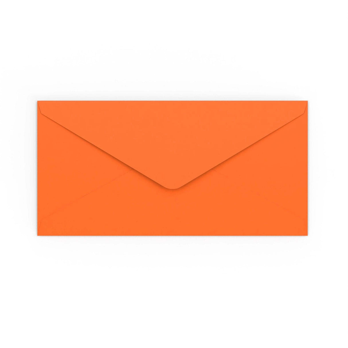 Enveloppe orange 110x220 mm (DL)