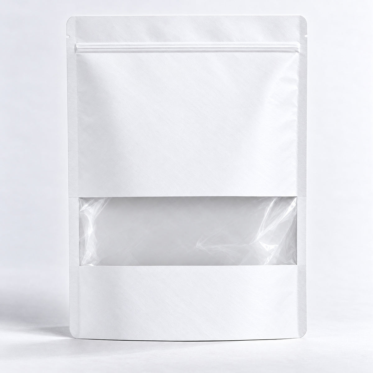 Sac alimentaires Doypack avec fenêtre