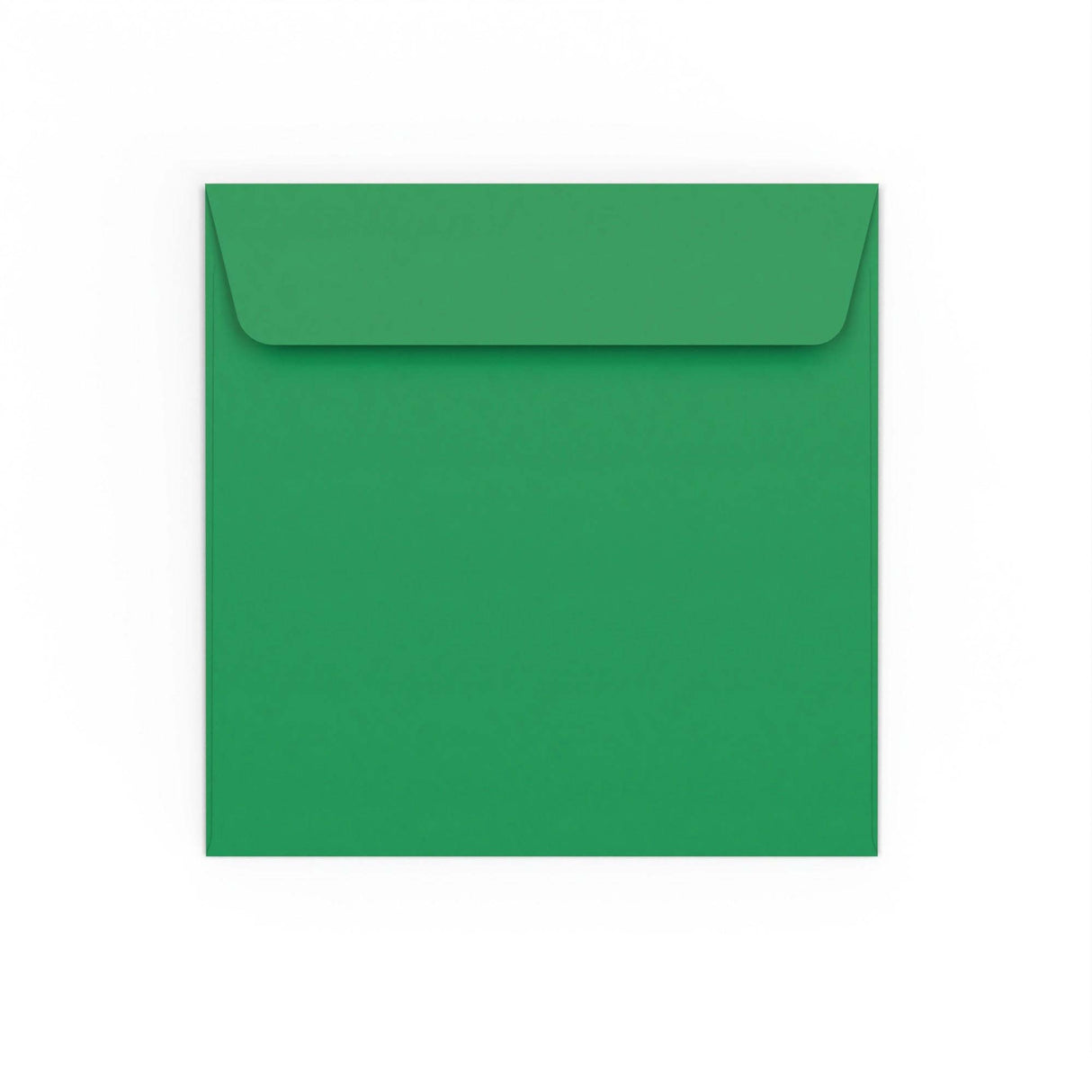 Enveloppe verte profonde 155x155 mm