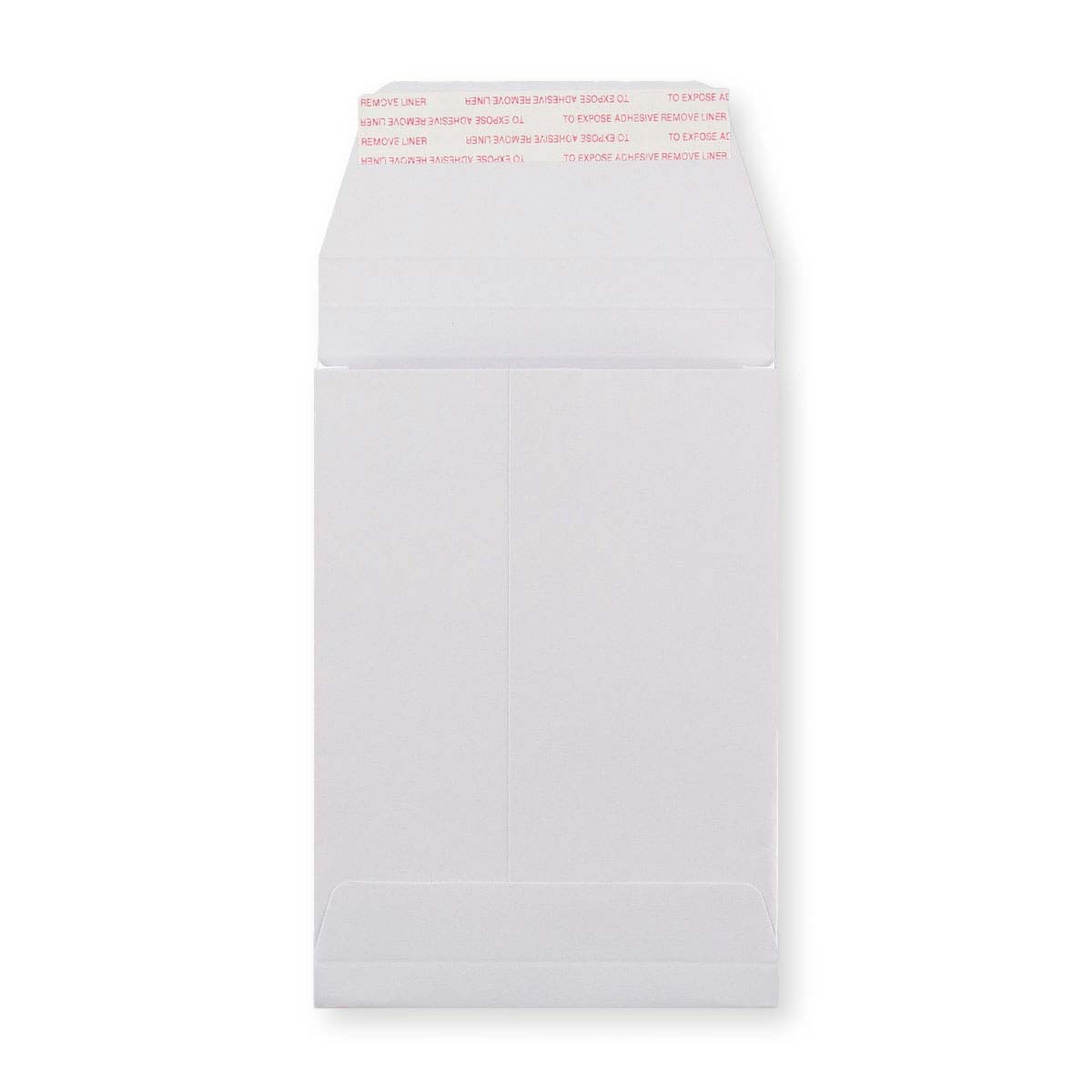 Enveloppe blanche à soufflet 162x114x25 mm (C6)