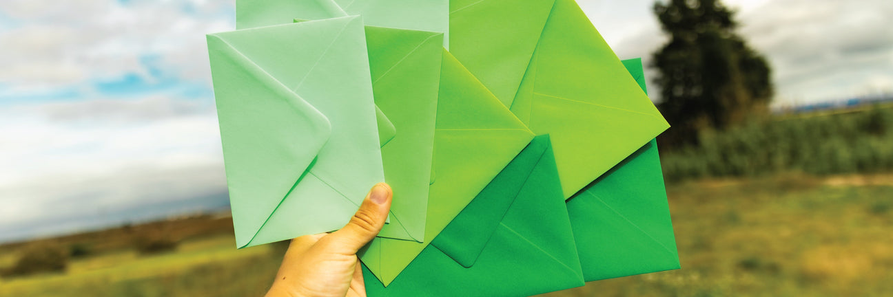Enveloppes vertes