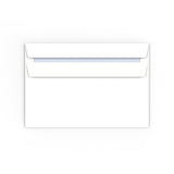 Enveloppe blanche avec impression intérieure – fenêtre 114x162 mm (C6)