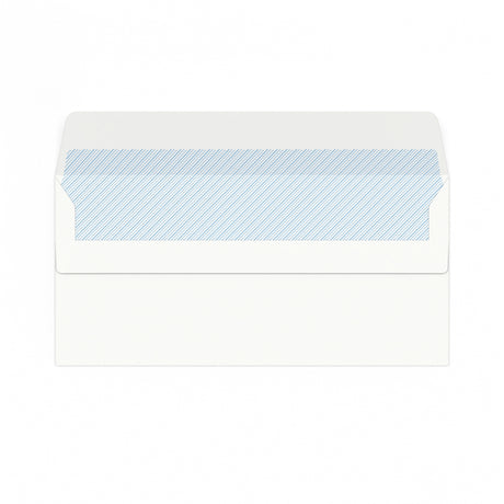 DL Enveloppe blanche avec opacité intérieure 100GSM (110 x 220mm)