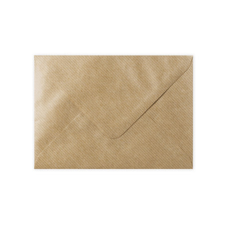 Enveloppe striée 125x175 mm