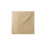 Enveloppe kraft striée 130x130 mm