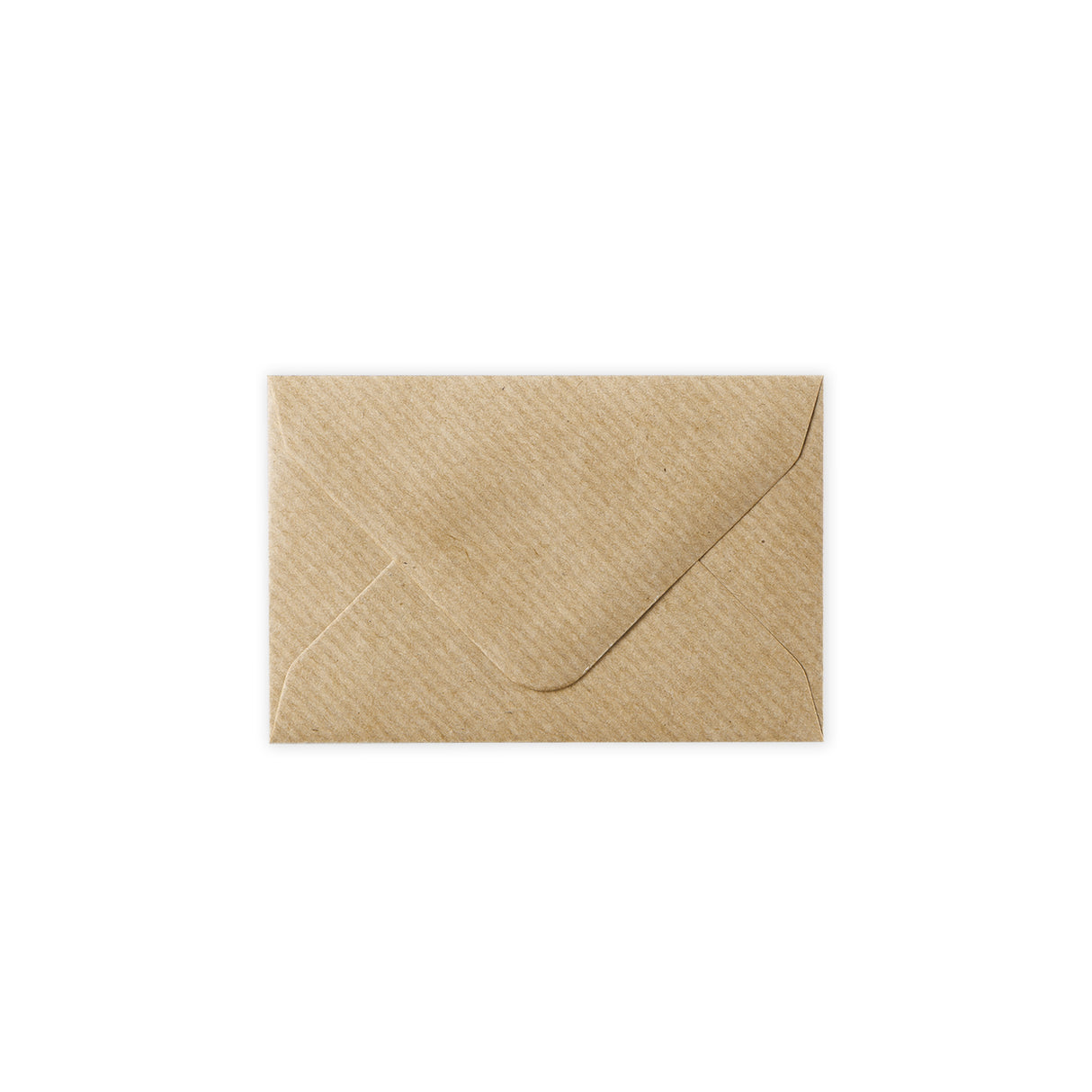 Enveloppe kraft striée 62x94 mm
