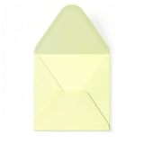 Enveloppe Ivoire avec effet martelé 130 x 130 mm