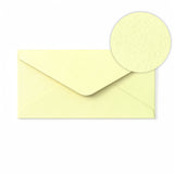 Enveloppe Ivoire avec effet martelé 110x220 mm (DL)