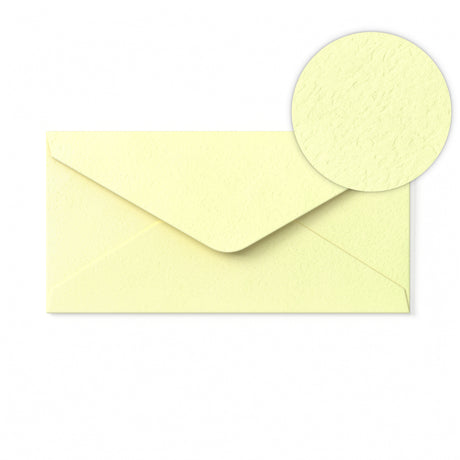 Enveloppe Ivoire avec effet martelé 110x220 mm (DL)
