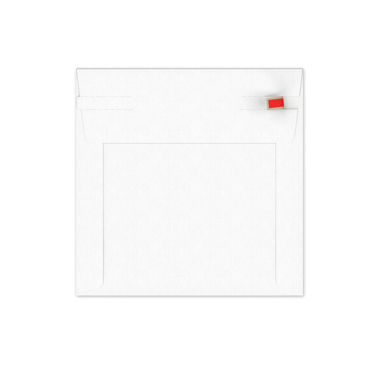 Enveloppes blanches en carton rigide