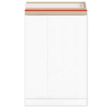 Enveloppes blanches en carton rigide