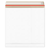 Enveloppes blanches en carton rigide
