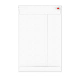 Enveloppes blanches en carton rigide