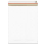 Enveloppes blanches en carton rigide