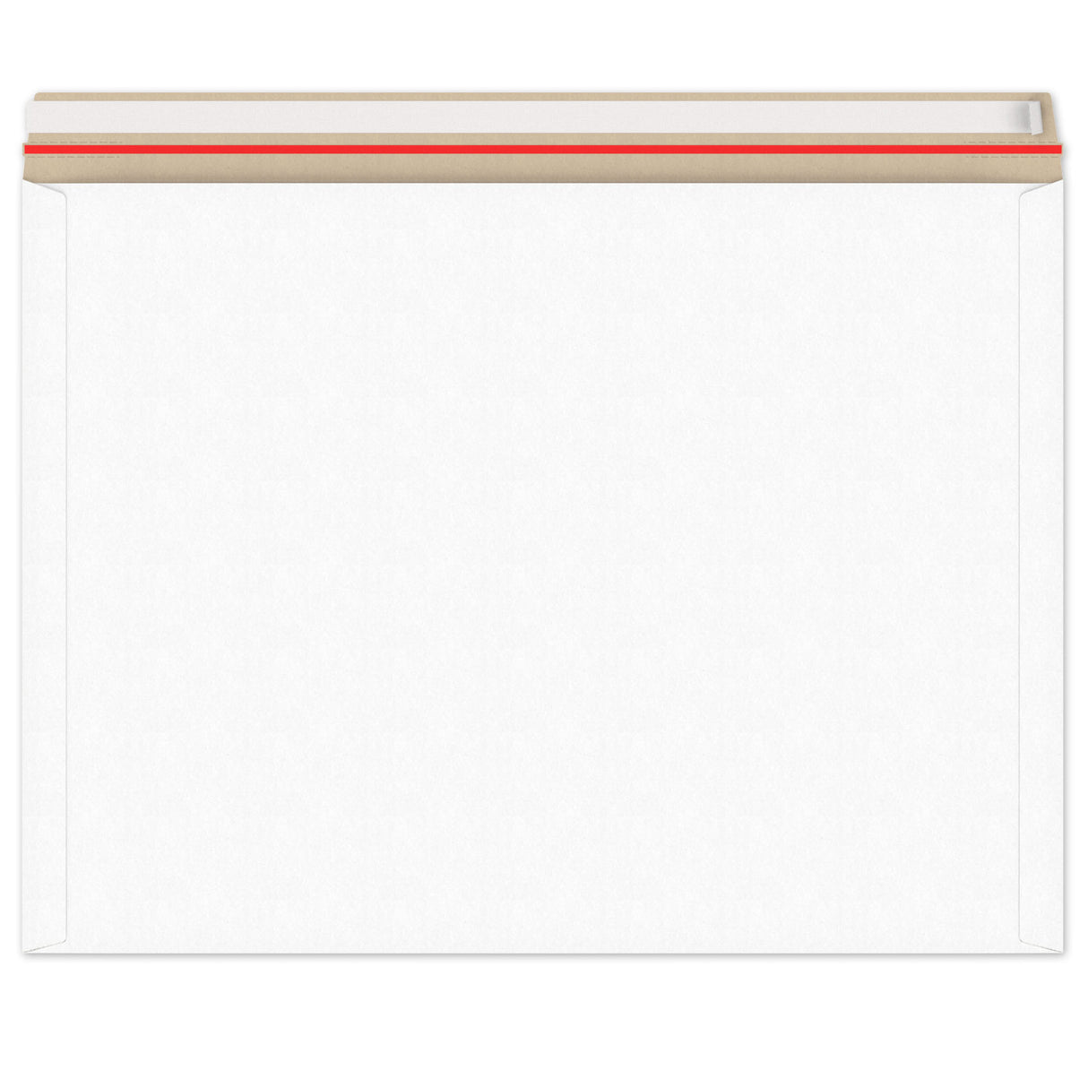 Enveloppes blanches en carton rigide