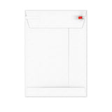 Enveloppes blanches en carton rigide