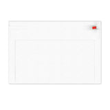 Enveloppes blanches en carton rigide