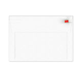 Enveloppes blanches en carton rigide