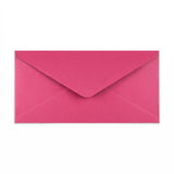 Enveloppe rose fuchsia 110x220 mm (DL)