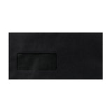 Enveloppe Noire 110x220 mm (DL)