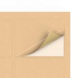 Étiquettes adhésives rectangulaires