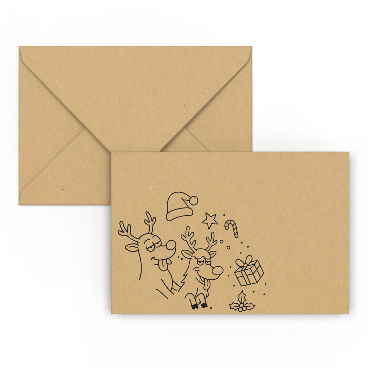 Enveloppe de Noël Duo de Noël