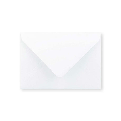 Enveloppe blanche - Rabat Pointu 102x146 mm