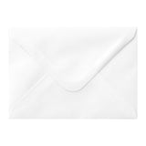 Enveloppe blanche - Rabat Pointu 120x165 mm