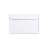 Enveloppe blanche - Rabat Droit 121x184 mm