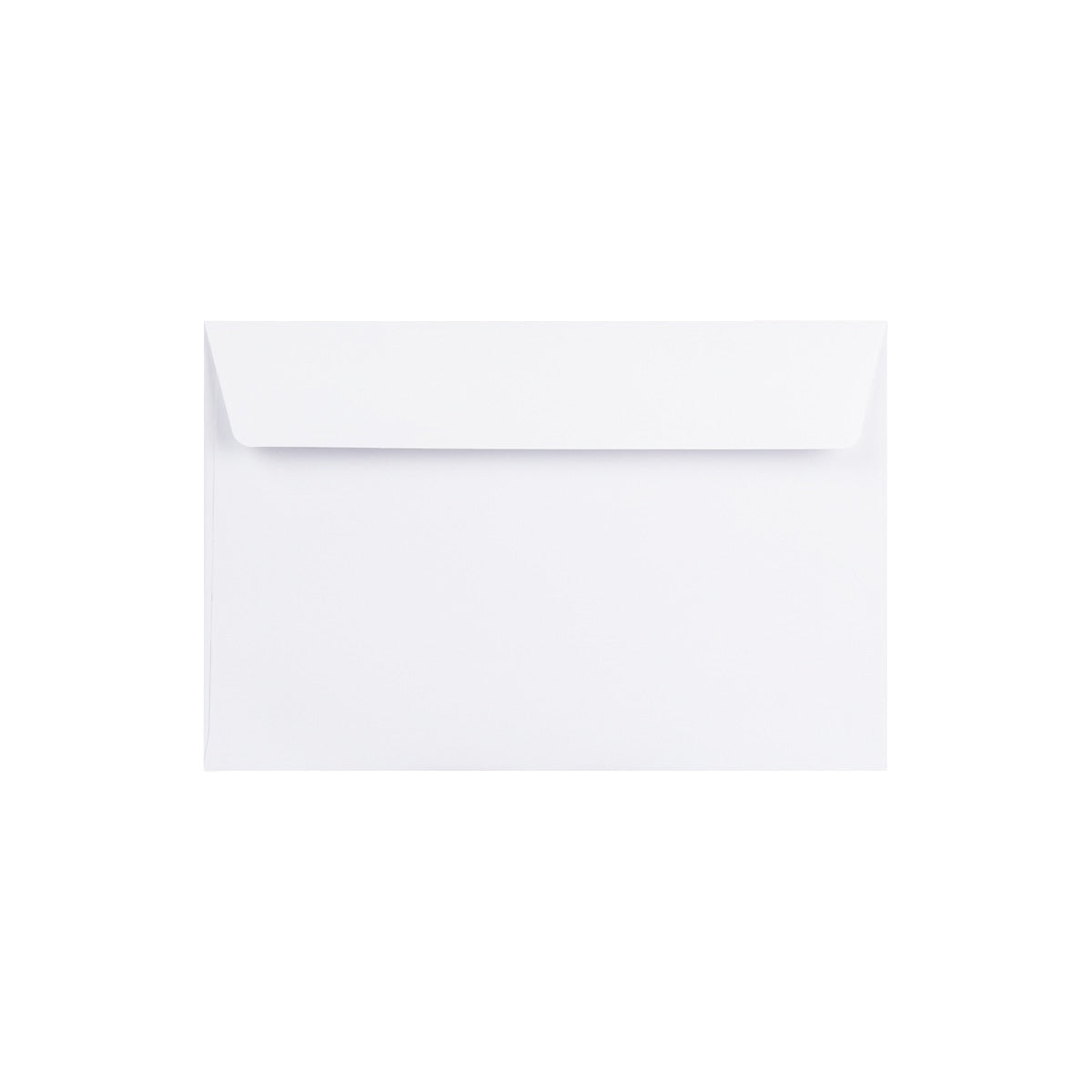 Enveloppe blanche - Rabat Droit 121x184 mm