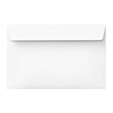 Enveloppe blanche - Rabat Droit 127x190 mm