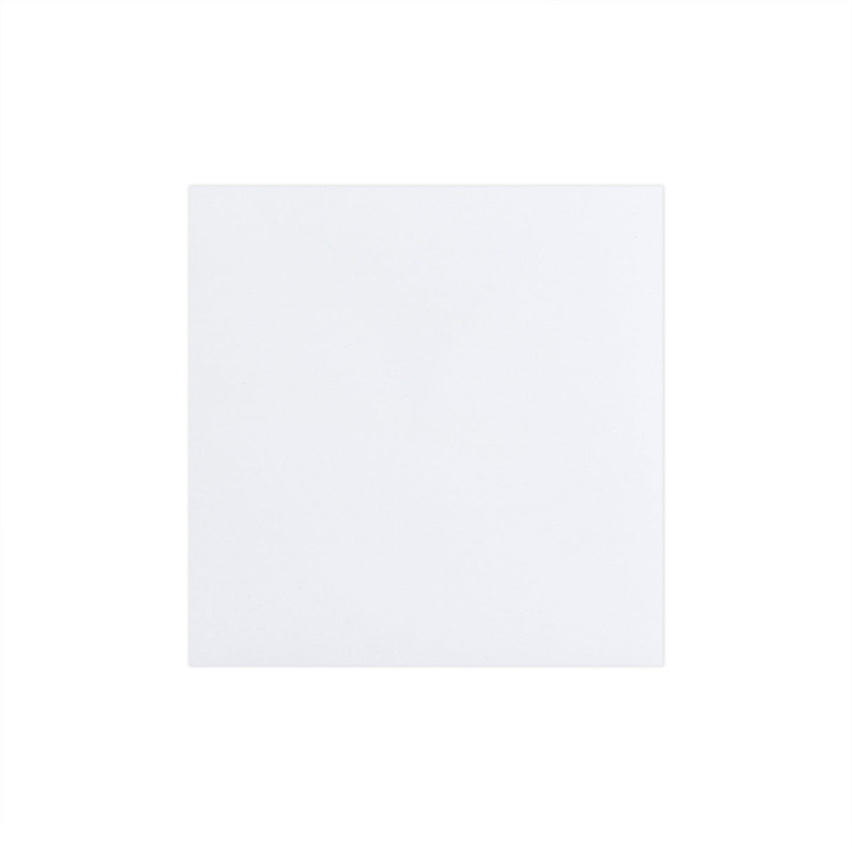 Enveloppe blanche - Rabat Pointu 130x130 mm