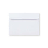 Enveloppe blanche - Rabat Droit 135x184 mm
