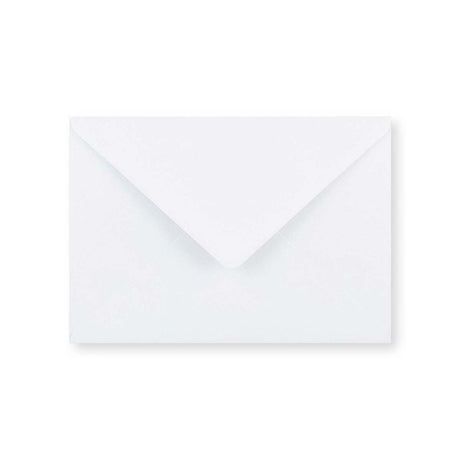Enveloppe blanche - Rabat Pointu 155x220 mm