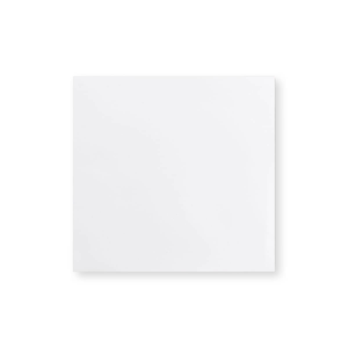 Enveloppe blanche - Rabat Droit 155x155 mm