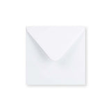 Enveloppe blanche - Rabat Pointu 155x155 mm